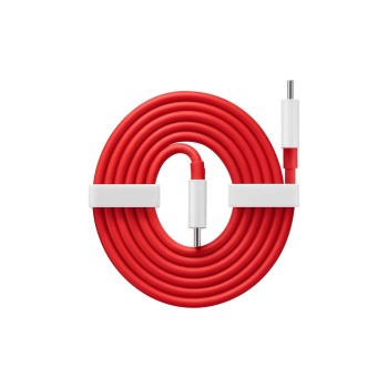 (Refurbished) OnePlus Warp Charge Type-C To Type-C Cable 100Cm, Compatible With Smartphone, Red,White (Refurbished) OnePlus Warp Charge Type-C To Type-C Cable 100Cm, Compatible With Smartphone, Red,White