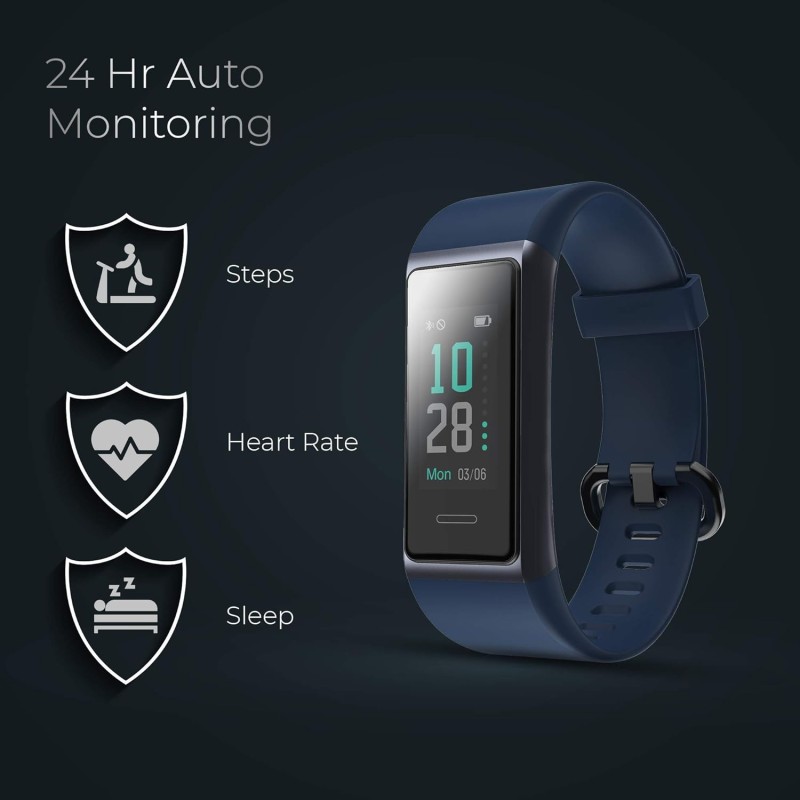 PLAYFIT Smart Band, Button Touch, Colour Display PLAYFIT Smart Band, Button Touch, Colour Display