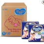 MamyPoko Pants Extra Absorb Baby Diapers, Medium (M size) | 7-12 kg | 148 Count |Deep Sleep Diapers| Soft gentle fit |Deep Absorbent Crisscross | skin