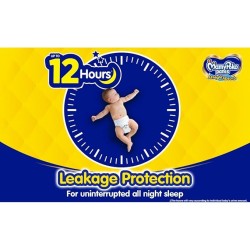 MamyPoko Pants All Night Absorb Baby Diapers, Large (L), 44 Count 9-14 kg