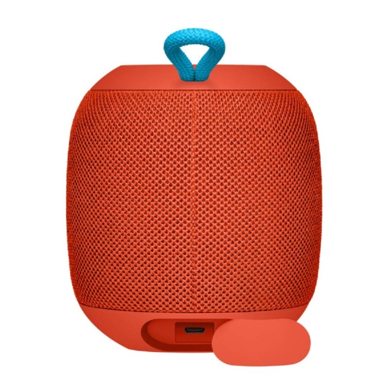 Ultimate Ears Wonderboom Portable Wireless Bluetooth Speaker, Thundering Bass, 360 Sound, Waterproof, Connect Two Speakers for Loud Hi-Fi, 10 Hour Battery Life, 100 ft Range - Fireball Red Ultimate Ears Wonderboom Portable Wireless Bluetooth Speaker, Thundering Bass, 360 Sound, Waterproof, Connect Two Speakers for Loud Hi-Fi, 10 Hour Battery Life, 100 ft Range - Fireball Red