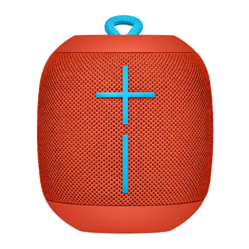 Ultimate Ears Wonderboom Portable Wireless Bluetooth Speaker, Thundering Bass, 360 Sound, Waterproof, Connect Two Speakers for Loud Hi-Fi, 10 Hour Battery Life, 100 ft Range - Fireball Red Ultimate Ears Wonderboom Portable Wireless Bluetooth Speaker, Thundering Bass, 360 Sound, Waterproof, Connect Two Speakers for Loud Hi-Fi, 10 Hour Battery Life, 100 ft Range - Fireball Red