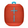 Ultimate Ears Wonderboom Portable Wireless Bluetooth Speaker, Thundering Bass, 360 Sound, Waterproof, Connect Two Speakers for Loud Hi-Fi, 10 Hour Battery Life, 100 ft Range - Fireball Red