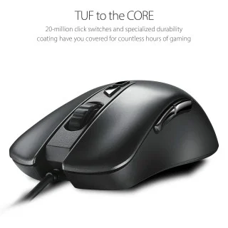 ASUS TUF Gaming M3 Optical USB RGB Gaming Mouse Featuring A 7000 DPI  Optical Sensor, Programmable Buttons, 4-Level DPI Switch and Aura Sync  RGB