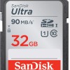 SanDisk 32GB Ultra SDHC UHS-I Memory Card - 90MB/s, C10, U1, Full HD, SD Card - SDSDUNR-032G-GN6IN SanDisk 32GB Ultra SDHC UHS-I Memory Card - 90MB/s, C10, U1, Full HD, SD Card - SDSDUNR-032G-GN6IN