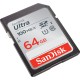 SanDisk 64GB Ultra SDXC UHS-I Memory Card - 100MB/s, C10, U1, Full HD, SD Card - SDSDUNR-064G-GN6IN