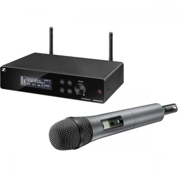 Sennheiser XSW 2-835-C Wireless Microphone with external Antenna(True Diversity) for Live stage, Singers, Presenters. Up to 12 compatible channels, Rackmount kit included & upto 150feet Range