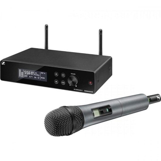Sennheiser XSW 2-835-C Wireless Microphone with external Antenna(True Diversity) for Live stage, Singers, Presenters. Up to 12 compatible channels, Rackmount kit included & upto 150feet Range Sennheiser XSW 2-835-C Wireless Microphone with external Antenna(True Diversity) for Live stage, Singers, Presenters. Up to 12 compatible channels, Rackmount kit included & upto 150feet Range