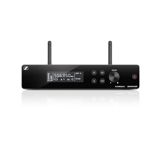 Sennheiser XSW 2-835-C Wireless Microphone with external Antenna(True Diversity) for Live stage, Singers, Presenters. Up to 12 compatible channels, Rackmount kit included & upto 150feet Range Sennheiser XSW 2-835-C Wireless Microphone with external Antenna(True Diversity) for Live stage, Singers, Presenters. Up to 12 compatible channels, Rackmount kit included & upto 150feet Range