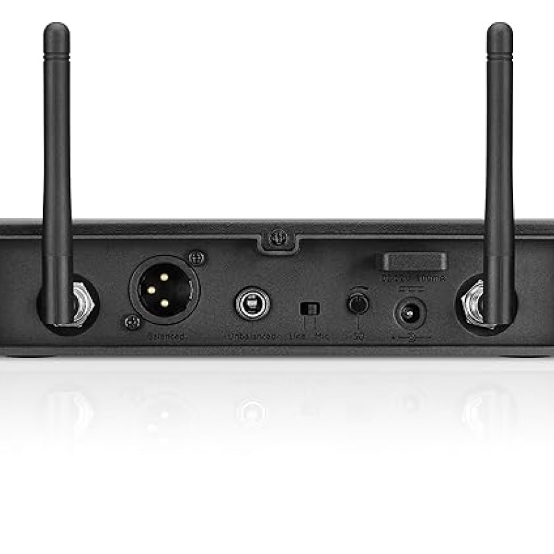 Sennheiser XSW 2-835-C Wireless Microphone with external Antenna(True Diversity) for Live stage, Singers, Presenters. Up to 12 compatible channels, Rackmount kit included & upto 150feet Range Sennheiser XSW 2-835-C Wireless Microphone with external Antenna(True Diversity) for Live stage, Singers, Presenters. Up to 12 compatible channels, Rackmount kit included & upto 150feet Range