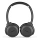 Philips Audio Upbeat TAUH202 On Ear Wireless Bluetooth Headphones with Mic, Lightweight Headband, Noise & Echo Cancellation and Soft Cushions for Extra Comfort (Black)