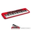 Casio CT-S200 Casiotone 61-Key Portable Keyboard with Piano tones, Red Casio CT-S200 Casiotone 61-Key Portable Keyboard with Piano tones, Red