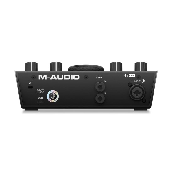 M-Audio AIR 192|4 Vocal Studio Pro -Complete Recording Package - 2-In/2-Out USB Audio Interface with Condenser Microphone, Shockmount, XLR Cable, Headphones and Pro Software Suited Software Suite -