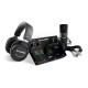 M-Audio AIR 192|4 Vocal Studio Pro -Complete Recording Package - 2-In/2-Out USB Audio Interface with Condenser Microphone, Shockmount, XLR Cable, Headphones and Pro Software Suited Software Suite -