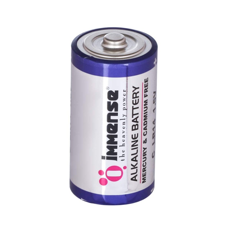 Immense C LR14 Alkaline Batteries � High Capacity 1.5V, Ultra Long-Lasting, Leak-Proof Design, Ideal for High-Drain Devices � 24 Battery