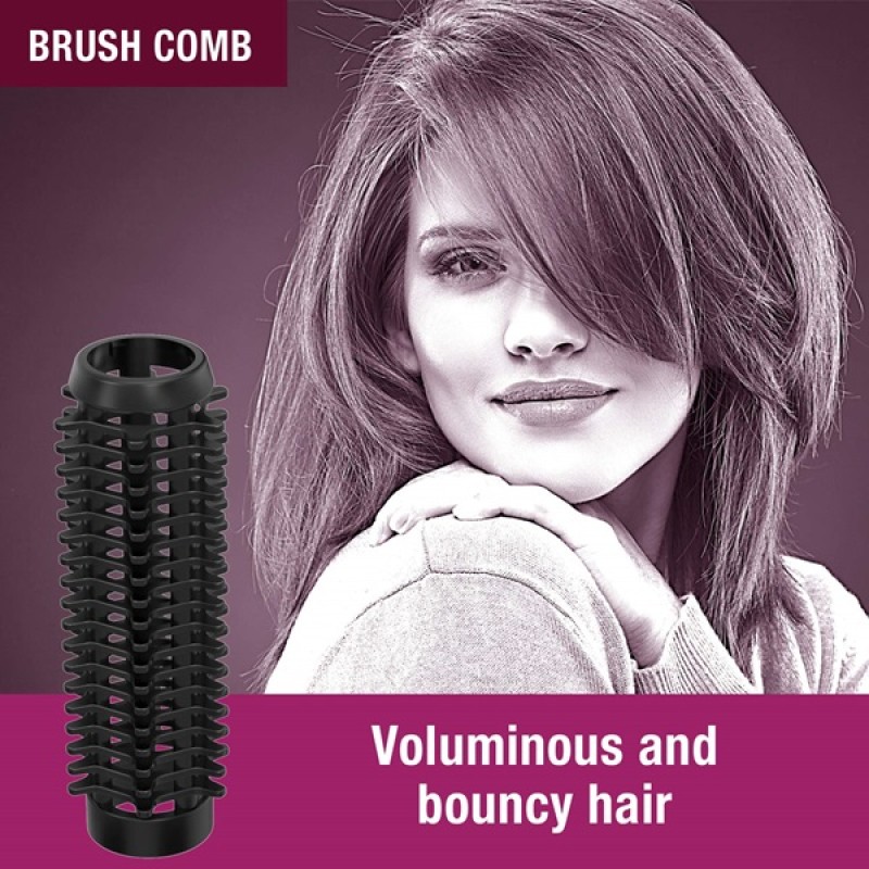 Havells 5-in-1 Multi Styling Kit - Straightener, Curler, Crimper, Conical Curler & Volume Brush, for Multiple Hair Styles, Silver/Black, HC4045 Havells 5-in-1 Multi Styling Kit - Straightener, Curler, Crimper, Conical Curler & Volume Brush, for Multiple Hair Styles, Silver/Black, HC4045