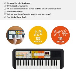 Yamaha PSS-F30, 37-Keys Portable Mini Keyboard