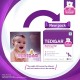 Tedibar Baby Bathing Bar | For Baby’s Sensitive Skin | Gentle Cleansing, Skin-friendly, pH 5.5, 75gm, Pack of 2