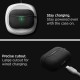 Spigen UrbanFit Cover Case forAirpods Pro (2019) - Black, Headphone, Durable PC & Fabric