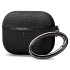 Spigen UrbanFit Cover Case forAirpods Pro (2019) - Black, Headphone, Durable PC & Fabric