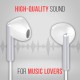 Pebble Play True HD Stereo Earphone (White)