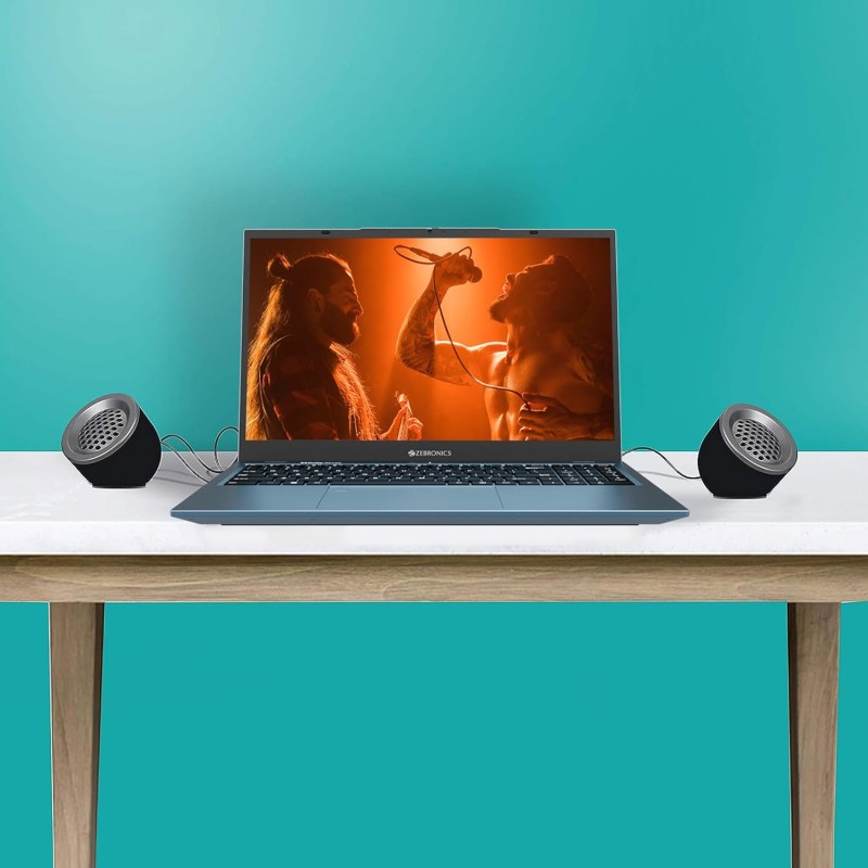 ZEBRONICS Zeb-Pluto 2.0 Multimedia Speaker with Aux Connectivity,USB Powered and Volume Control ZEBRONICS Zeb-Pluto 2.0 Multimedia Speaker with Aux Connectivity,USB Powered and Volume Control