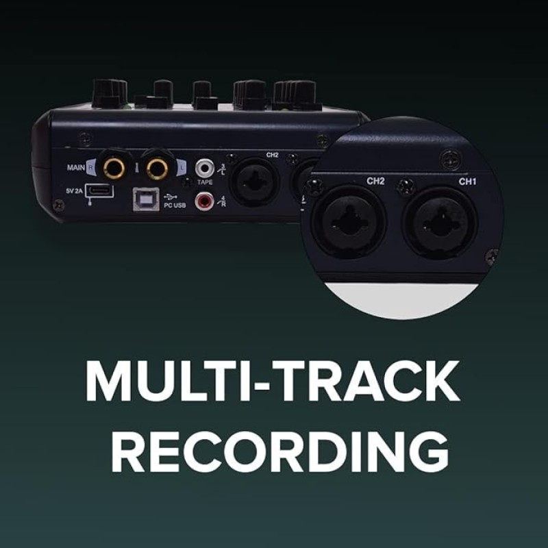 STUDIOMASTER 4-Channel Karaoke Mixer MINI 6 STUDIOMASTER 4-Channel Karaoke Mixer MINI 6