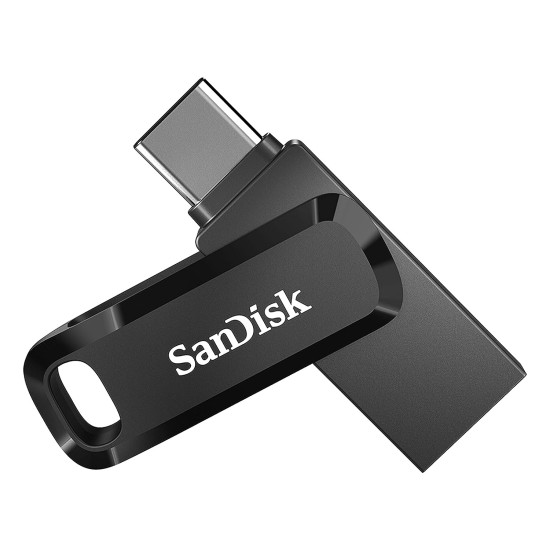 SanDisk Ultra Dual Drive Go USB3.0 Type C Pendrive for Mobile (Black, 32 GB, 5Y - SDDDC3-032G-I35)