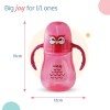 LuvLap Wise Owl for Infant/Toddler 280ml, Anti-Spill Sippy Cup with Soft Silicone Straw BPA Free, 12m+ (Pink) LuvLap Wise Owl for Infant/Toddler 280ml, Anti-Spill Sippy Cup with Soft Silicone Straw BPA Free, 12m+ (Pink)
