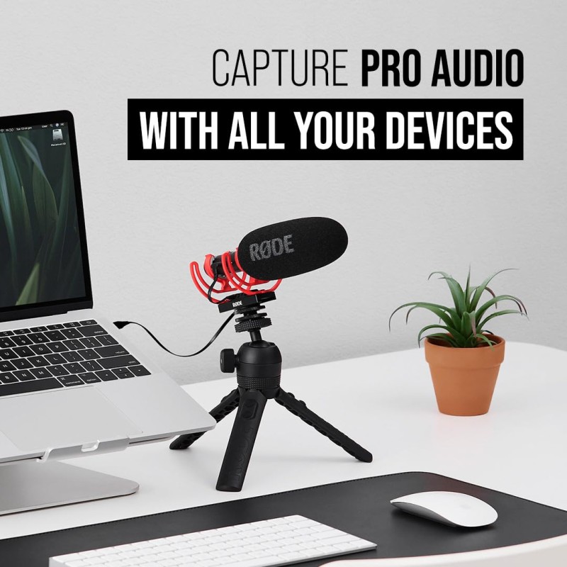 Rode Videomic Ntg USB Unidirectional On-Camera Shotgun Microphone (Black) Rode Videomic Ntg USB Unidirectional On-Camera Shotgun Microphone (Black)