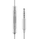 Honor AM115 Half in-Ear Earphones with mic (White)