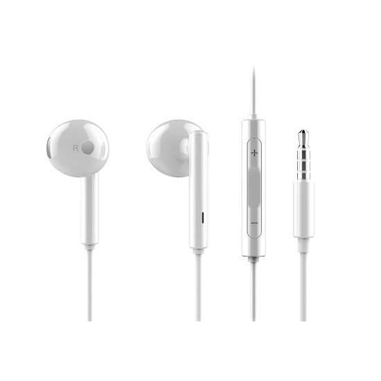 Honor AM115 Half in-Ear Earphones with mic (White)