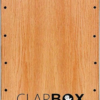 Clapbox Cajon CB02 Flow -Black, Oak Wood (H:50 W:30 L:30) - 3 Internal Snares Clapbox Cajon CB02 Flow -Black, Oak Wood (H:50 W:30 L:30) - 3 Internal Snares