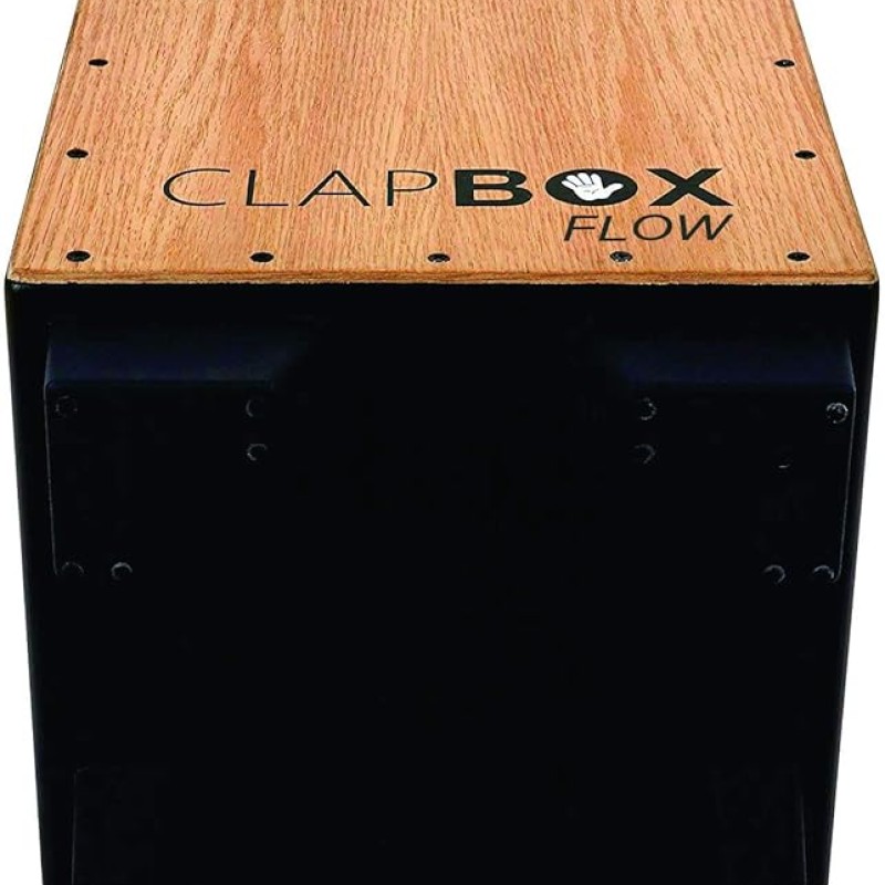 Clapbox Cajon CB02 Flow -Black, Oak Wood (H:50 W:30 L:30) - 3 Internal Snares Clapbox Cajon CB02 Flow -Black, Oak Wood (H:50 W:30 L:30) - 3 Internal Snares