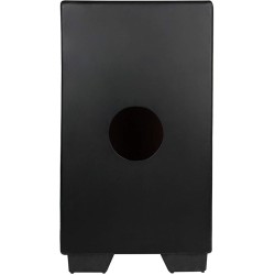 Clapbox Cajon CB02 Flow -Black, Oak Wood (H:50 W:30 L:30) - 3 Internal Snares