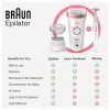 Braun Silk-epil 7 SE7041 Epilator for Women, Cordless Wet & Dry Epilation, Braun Epilator for Long Lasting Hair Removal, Smooth Skin with Sensosmart Technology, Waterproof, Less Pain Braun Silk-epil 7 SE7041 Epilator for Women, Cordless Wet & Dry Epilation, Braun Epilator for Long Lasting Hair Removal, Smooth Skin with Sensosmart Technology, Waterproof, Less Pain