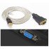 DTECH 6 Feet Serial Cable USB to DB9 RS232 Port Adapter Supports Windows 10 8 7 Mac (1.8m)