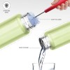 MILTON Aqua 500 Stainless Steel Water Bottle 500 ml, Single Walled, ISI Certified I Leak Proof Lid, Rust Proof I For School, Office, Gym I Light Green
