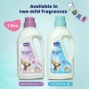 Chicco Baby Liquid Laundry Detergent, 5X Stain & Germ Fighter, Kills 99% Of Germs, Dermatologically Tested For Effective & Gentle Cleaning, Fresh Spring (1 L)