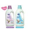 Chicco Sensitive Baby Laundry Detergent, Delicate Flowers Fragrance, 1L | Liquid Detergent for Baby Clothes | Kills 99% Barteria and Fungi | 5X Stain Fighter | Free From Harsh Chemicals & Colorants