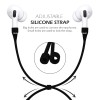 GRIPP Rubon Silicone Case with Carabiner for AirPods Pro (1st Generation), 360° Shock Protection, Precise Cutout, Wireless Charging Support, Durable & Stylish - Black