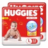 Huggies Complete Comfort Dry Tape Large (L) Size Baby Tape Diapers,9-14 Kg 52 count Pack of 1 Huggies Complete Comfort Dry Tape Large (L) Size Baby Tape Diapers,9-14 Kg 52 count Pack of 1