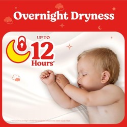 Huggies Complete Comfort Dry Tape Large (L) Size Baby Tape Diapers, Combo Pack of 2, 52 count per pack, 104 count, with 5 in 1 Comfort