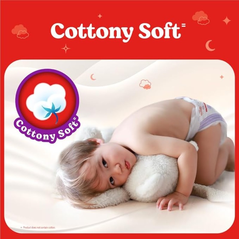 Huggies Complete Comfort Dry Tape Large (L) Size Baby Tape Diapers,9-14 Kg 52 count Pack of 1 Huggies Complete Comfort Dry Tape Large (L) Size Baby Tape Diapers,9-14 Kg 52 count Pack of 1