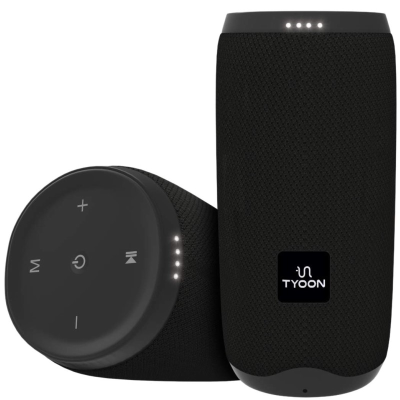 TYOON S22 16 Watt Wireless Bluetooth Portable Speaker (Black) TYOON S22 16 Watt Wireless Bluetooth Portable Speaker (Black)