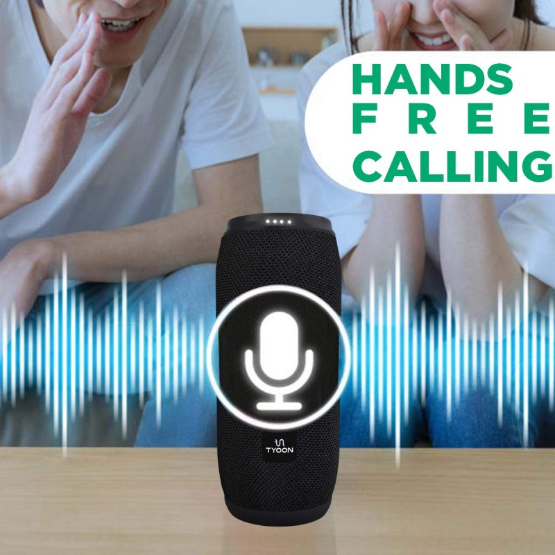 TYOON S22 16 Watt Wireless Bluetooth Portable Speaker (Black) TYOON S22 16 Watt Wireless Bluetooth Portable Speaker (Black)