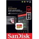 SanDisk 256GB Extreme MicroSDXC UHS-I Memory Card - C10, U3, V30, 4K, A2, Micro SD - SDSQXA1-256G-GN6MN