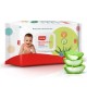 LuvLap Paraben Free Baby Wipes with Aloe Vera, with Fliptop Lid (72 Wipes/Pack)