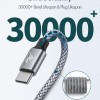 Wayona Type C To Type C Fast Charging Cable 65W/3.25A Usb C Nylon Braided Cord Compatible For Smartphone (Samsung Galaxy S22 S21 S20 Fe S10 M33 M51 M31 A73 A51 Note 20 10/Note 20 10 Plus) (1M, Grey) Wayona Type C To Type C Fast Charging Cable 65W/3.25A Usb C Nylon Braided Cord Compatible For Smartphone (Samsung Galaxy S22 S21 S20 Fe S10 M33 M51 M31 A73 A51 Note 20 10/Note 20 10 Plus) (1M, Grey)