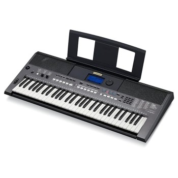 Yamaha PSR-I400 61-Key Portable Keyboard, Metallic Dark Grey
